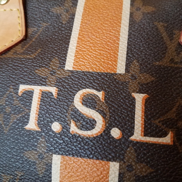 SOLD@! Louis Vuitton Heritage Monogram Satchel - Picture 3 of 12